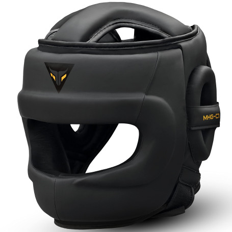 Mytra Fusion Casque Boxe Grappling Casque MMA Taekwondo Karaté Entraînement Casque de Boxe, Taille Unique pour Tous
