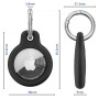 Wanme Airtag Porte Clé, Étuis pour Apple AirTag Coque, Protection Résistante à Scratch, Couvercle étanche, Maisons AirTag avec C