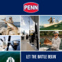 Penn Pursuit IV Moulinet de pêche en mer – Moulinet de pêche en Eau salée – Moulinet de leurre pour Une Utilisation Polyvalente,