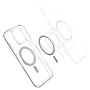 Spigen Coque pour iPhone 16 Pro Max, Ultra Hybrid MagFit, [Anti-jaunissement] 6,9 Pouces - Graphite