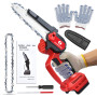 Mini tronçonneuse sans fil de 15,2 cm pour Milwaukee 18 V M18 (sans batterie), outil de scie à chaîne électrique portable sans b