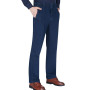 Youlee Hommes Taille élastique Pantalon Droit Jeans