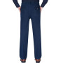 Youlee Hommes Taille élastique Pantalon Droit Jeans