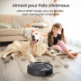 Lefant Aspirateur Robot 2200 Pa, sans enchevêtrement, 7,8 cm Ultra Fin, Auto-chargeant, Wi-FI/App/Alexa, 120 Minutes, 6 Modes de