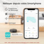 Lefant Aspirateur Robot 2200 Pa, sans enchevêtrement, 7,8 cm Ultra Fin, Auto-chargeant, Wi-FI/App/Alexa, 120 Minutes, 6 Modes de