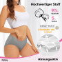 FALARY sous-vêtements Femme Lot de 6, Coton Respirant Taille Moyenne Slip, sous-vêtements Confortables et Doux pour Femmes