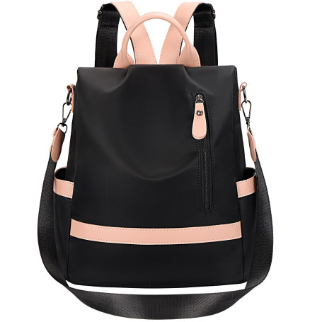 Eshow Petit Sac a Dos Antivol Femme, Sacs à Main Portés Dos Elégant Léger, Sacoche Bandoulière pour Voyage Travail Loisirs Unive