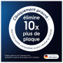 Oral-B Pro Lot De 10 Brossettes De Rechange Cross Action, AUTHENTIQUES, Blanches, Nettoyage En Profondeur, Têtes Rondes, Embouts