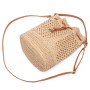 EVEOUT Sacs bandoulière Rétro Tissés Paille Femme Été Style bohème Grand Cabas Sacs portés épaule Paille Plage