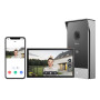 EZVIZ CP7 2K Visiophone Connecté Interphone Vidéo, 7 Pouces Moniteur Tactile, Unlock à Distance, 2 Fils, Detection Humaine, Opti