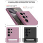 Tobfit Coque pour Samsung Galaxy S25 Ultra 5G avec 2 Pièces Verre Trempé, Silicone Étui de Protection pour Samsung S25 Ultra Min