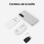 Samsung Galaxy A56 5G, Smartphone Android, 128 Go, Chargeur Secteur Rapide 25W Inclus, Smartphone déverrouillé, Gris, Version FR