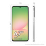 Samsung Galaxy A56 5G, Smartphone Android, 128 Go, Chargeur Secteur Rapide 25W Inclus, Smartphone déverrouillé, Gris, Version FR