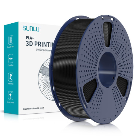 SUNLU PLA Plus Filament pour imprimante 3D, Filament PLA+ 1,75 mm, résistance améliorée, compatible avec les imprimantes 3D FDM,