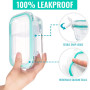 edihome, Boîte Alimentaire Hermétique en Verre, 8, 14 ou 18 pièces, pour aliments hermétiques, Résistant au lave-vaisselle, Rang