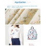 A-SUB Papier de sublimation A4, 210x297 mm, 100 feuilles, 125 g/m², Compatible avec les imprimantes à sublimation EPSON, SAWGRAS