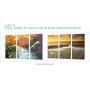 A-SUB Papier de sublimation A4, 210x297 mm, 100 feuilles, 125 g/m², Compatible avec les imprimantes à sublimation EPSON, SAWGRAS