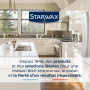 STARWAX Rénovateur fonte pour poêle et cheminée 200ml - Idéal pour rénover les supports en fonte, acier.., Noir