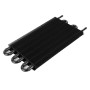 Leapiture Kit de Refroidissement d'huile Moteur de Transmission à 6 rangées de Voiture, radiateur de Refroidissement Universel à