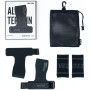 Velites | Maniques All Terrain + Bandeaux de Poignets + Sac de Transport | Extra Grip | sur Tous Les Types de Barres: Rugueuses,
