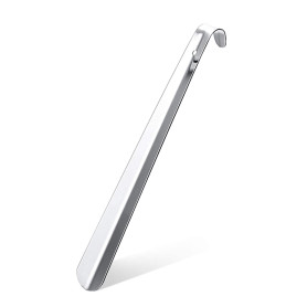 Chaussure long en acier inoxydable de 42 cm - Cuillère de qualité supérieure en métal - Modèle très stable - Pour toutes les per