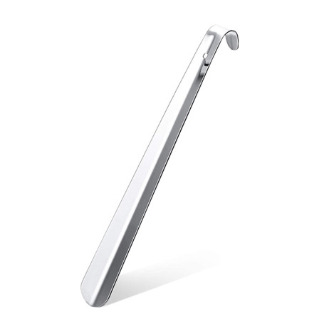 Chaussure long en acier inoxydable de 42 cm - Cuillère de qualité supérieure en métal - Modèle très stable - Pour toutes les per