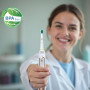 Qitizu Brossette de Rechange Compatible avec Braun Oral-b Brosse à Dents Electriques (20 Blanc, 20 unité (Lot de 1))