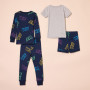 Amazon Essentials Lot de Pyjamas en Coton, Coupe Ajustée Mixte Enfante
