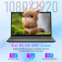 Ordinateur Portable 15,6", PC Portable 16Go RAM 512Go SSD,Core I3-8100Y, Carte Graphique UHD Laptop Win11 & Ecran 1080P, Webcam,