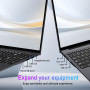 Ordinateur Portable 15,6", PC Portable 16Go RAM 512Go SSD,Core I3-8100Y, Carte Graphique UHD Laptop Win11 & Ecran 1080P, Webcam,