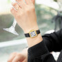 Szaikyri Classique Carrée Montre pour Femmes avec Chiffres Romains Montre de Dames Montre Carrée Femme