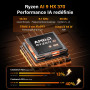 GEEKOM A9 Max Mini PC avec AMD Ryzen AI 9 HX 370 (80TOPS NPU) Radeon 890M, 32 Go DDR5 5600, 2To SSD, Double LAN 2,5 G, Mini Ordi