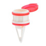 MagiDeal 2pcs Bec Verseur de Lait - Pique-verseur pour s Lait Boisson Extension Bouche Déviation avec Couverture