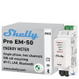 Shelly Pro EM 50A | Compteur électrique monophasé par impulsion | 2 canaux | LAN, Wi-Fi & Bluetooth & Split Core Current Transfo