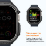 Spigen Rugged Armor Coque Compatible avec Apple Watch Ultra 2 (2023) / Ultra (2022) 49mm