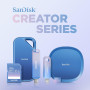 SanDisk Creator Desk Drive SSD 4 To SSD Externe de Bureau, jusqu'à 1000 Mo/s en Lecture, Compatible Windows et Mac, Sauvegarde A