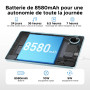 DOOGEE Tab A9 Pro+ Tablette Android 15,Tablette 11 Pouces/90Hz, Batterie 8580mAh, 30GB + 128GB/TF 2TB,Unisoc T7200 Tablette avec