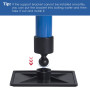 Supports de Montage Télescopique Etai de Soutien Télescopiques de 30 à 59cm Antidérapant pour Plafond Montage Plaques de Plâtre 