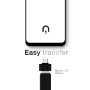 Magnet, Adaptateur 2.0 Micro vers USB-A, Lot 2 Mix Noir et Blanc, OTG Adaptateur Micro vers USB-A Compatible avec Tablette, Smar