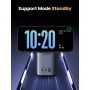 UGREEN Nexode 100W GaN Chargeur Station 3 Ports et Qi2 15W Charge Induction sans Fil Prise Secteur Bureau Compatible avec MagSaf