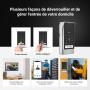 EZVIZ EP7 Interphone vidéo WiFi sans Fil Système d'interphone 2K, écran Tactile Couleur 7", Sonnette vidéo sans câble, Alimentat