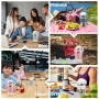 Winkly® Bol Muesli à Emporter, 600 ML Ensemble de 4, 100% Sans BPA, Pot à Déjeuner, Parfait pour L'école et Le Bureau, Gobelet à
