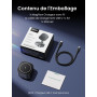 UGREEN MagFlow Chargeur Induction iPhone 2 en 1 Qi Compatible avec MagSafe iPhone 16 15 14 13 12 Plus Pro Max AirPods 4 3 Pro 2 