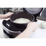 Yum Asia Bamboo Cuiseur à riz avec chauffage à induction (IH) et bol en céramique, 7 fonctions de cuisson au riz, 4 fonctions mu