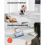 GEEKERA Station de Charge pour Apple, Chargeur Induction 3 en 1 pour iPhone 16/15/14/13/12/11/Pro Max, Support Chargeur pour App