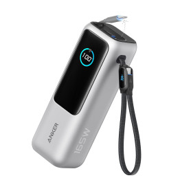 Anker Zolo Batterie Externe pour Ordinateurs Portables, Chargeur 25000mAh 3 Ports USB-C 100W pour Plusieurs appareils, câble int