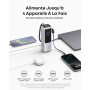 Anker Zolo Batterie Externe pour Ordinateurs Portables, Chargeur 25000mAh 3 Ports USB-C 100W pour Plusieurs appareils, câble int