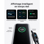 Anker Zolo Batterie Externe pour Ordinateurs Portables, Chargeur 25000mAh 3 Ports USB-C 100W pour Plusieurs appareils, câble int
