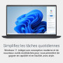 Dell 15 PC Portable DC15250 15,6"" FHD 120Hz, Intel Core i3-1300U, 8Go RAM DDR4, 512Go SSD, Intel UHD, Windows 11 Home, Clavier 