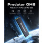 acer Predator GM6 4To SSD M.2 NVMe PCIe 4.0 - Vitesse de Lecture jusqu'à 7200 Mo/s Disque Interne Professionnel - Stockage Gamin